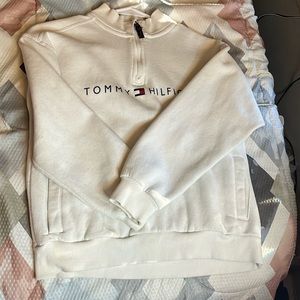 White Tommy Hilfiger turtleneck